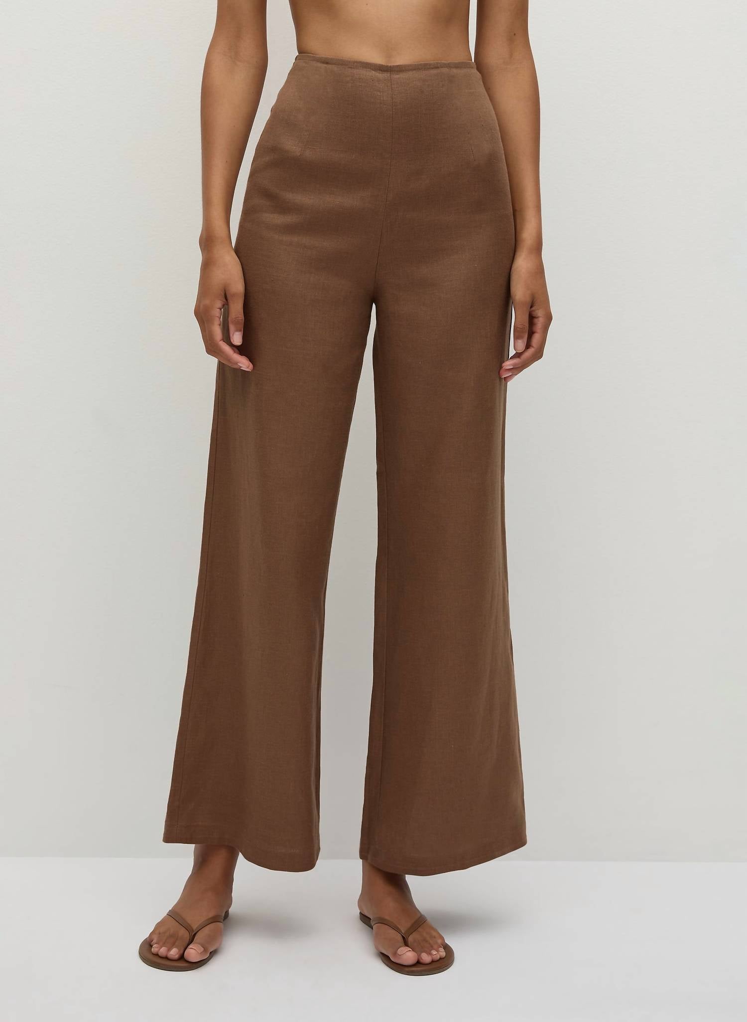 Faithfull The Brand - Syna Wide Leg Linen Pants