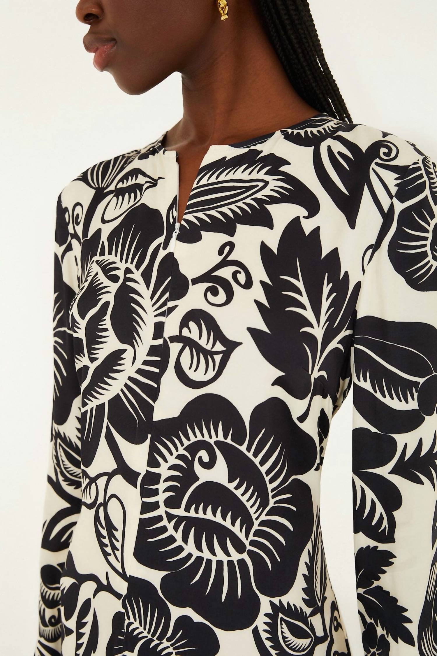 Farm Rio - Cashews And Birds Maxi Dress