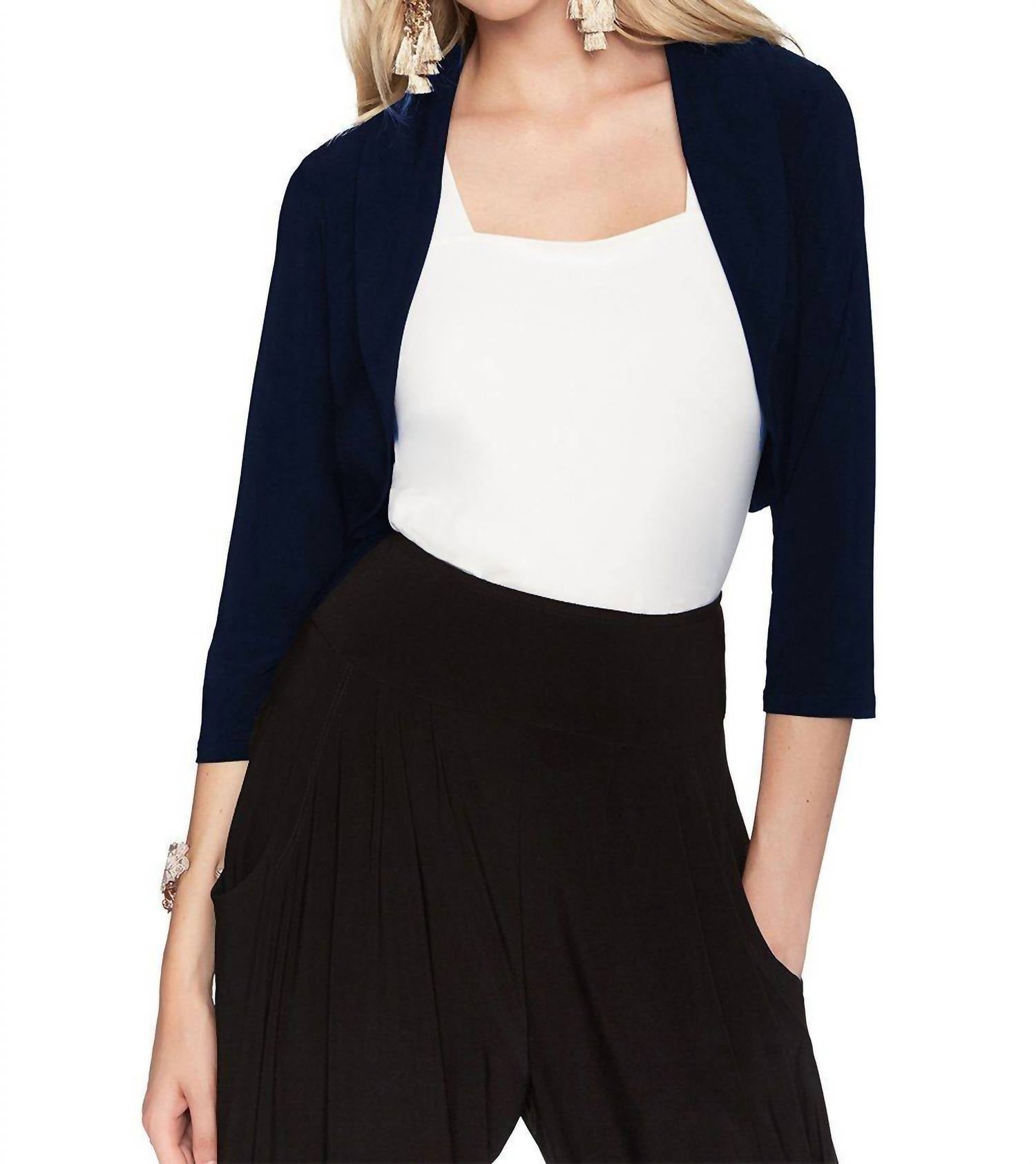 Frank Lyman - Knit Bolero Shrug Cardigan