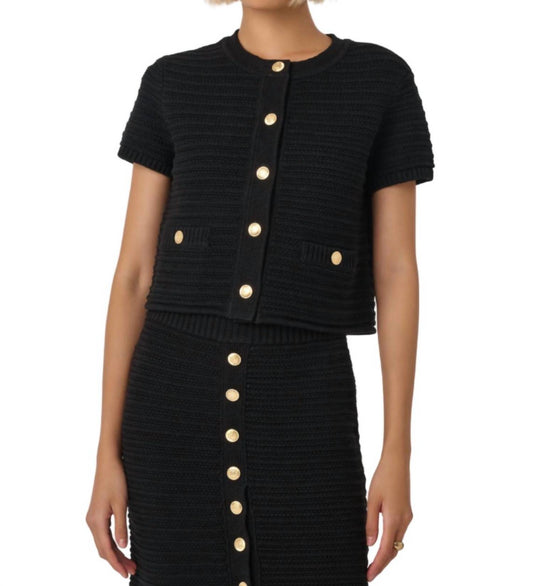 Toccin - Tilly Short Sleeve Cardigan