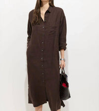 Alex Mill - Kerry Linen Midi Dress