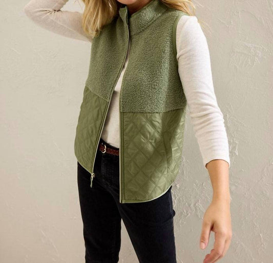 Tommy Bahama - Faux Sherpa Hybrid Vest
