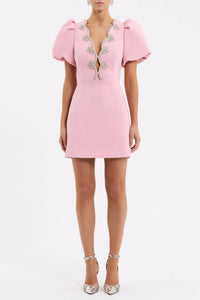 Rebecca Vallance - Harlynn Puff Sleeve Mini Dress
