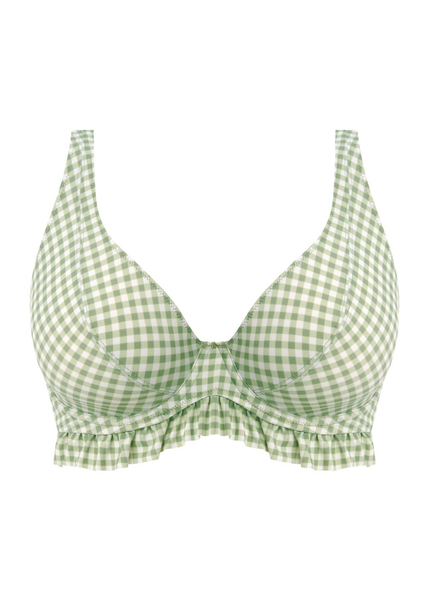 Freya - Check In High Apex Bikini Top
