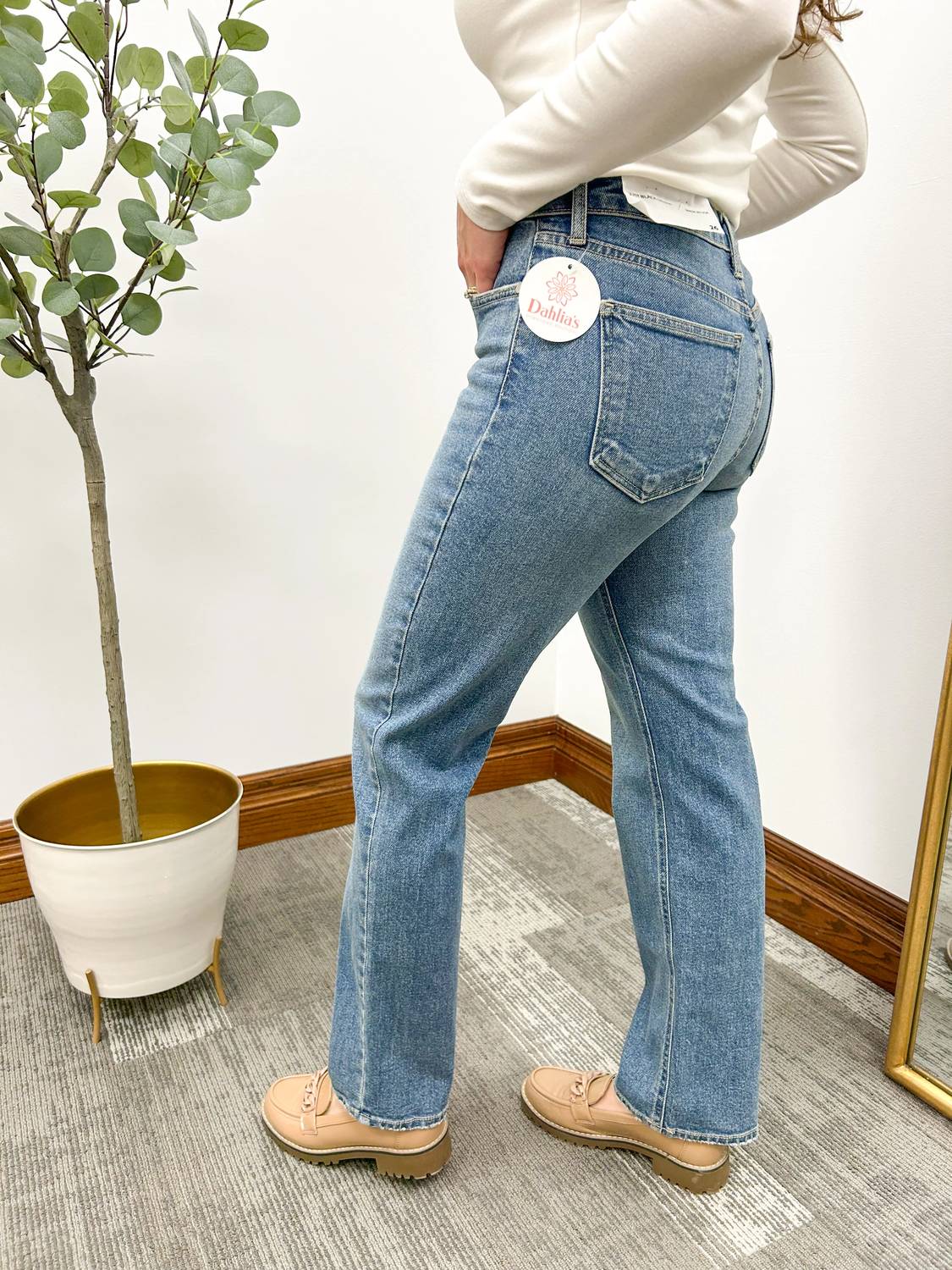 Jbd. - Mid Rise Straight Leg Jeans