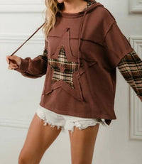 Bibi - Star Memories Long Sleeve Hooded Top