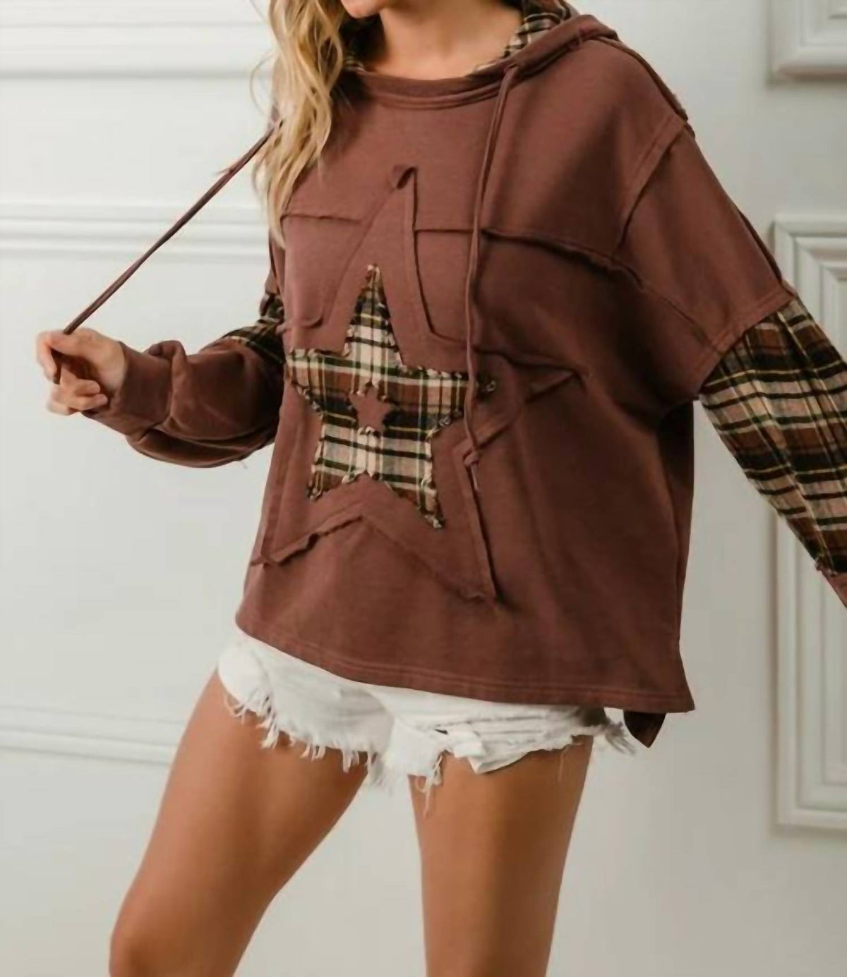 Bibi - Star Memories Long Sleeve Hooded Top