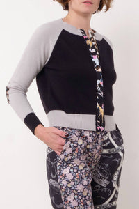 La Prestic Ouiston - Lorient Elbow Patch Cardigan Sweater