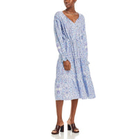 Koko + Mason - Long Sleeve Paisley Maxi Dress