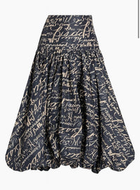 Cinq A Sept - Ellah Love Journal Bubble-hem Skirt