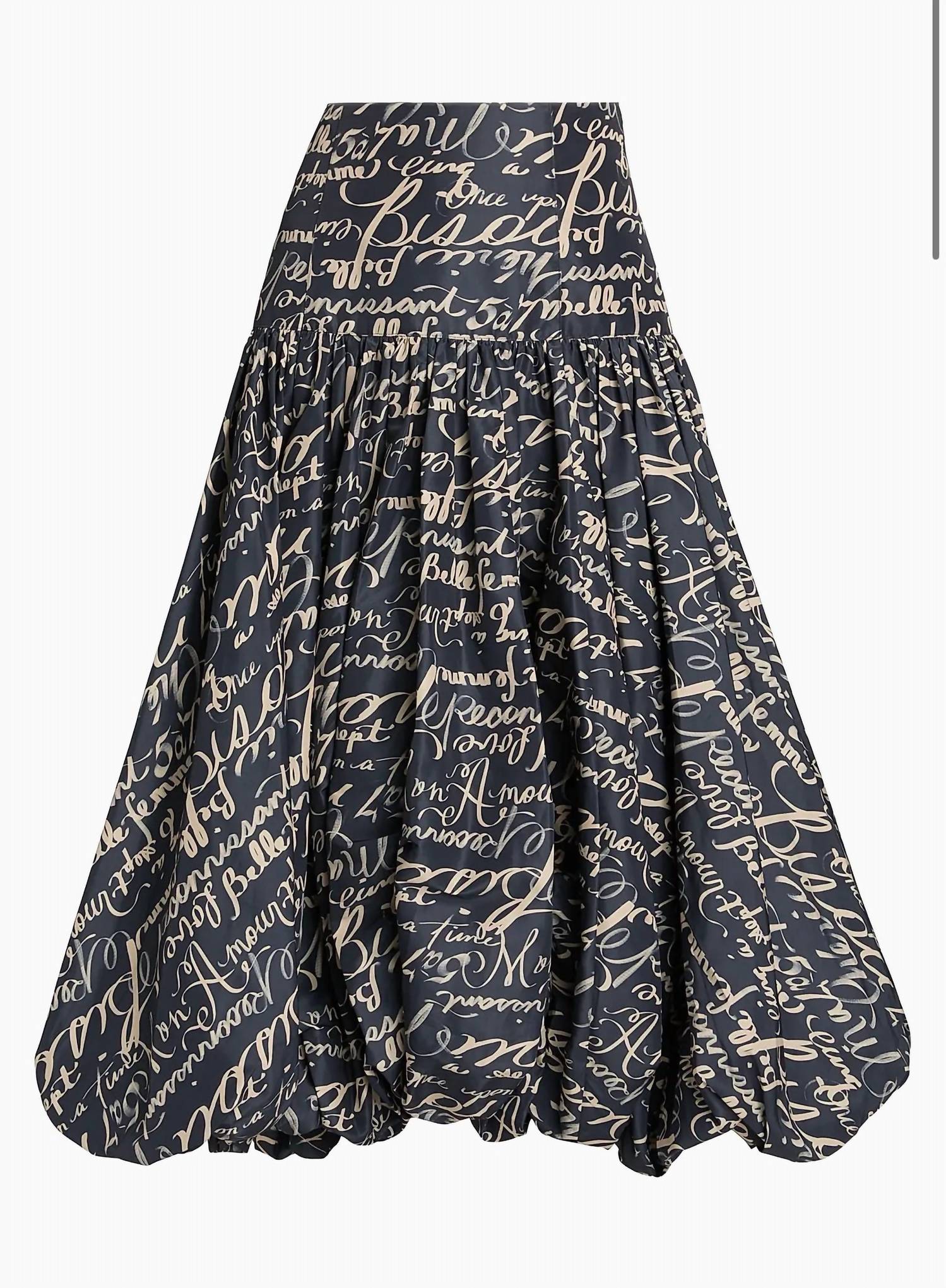 Cinq A Sept - Ellah Love Journal Bubble-hem Skirt