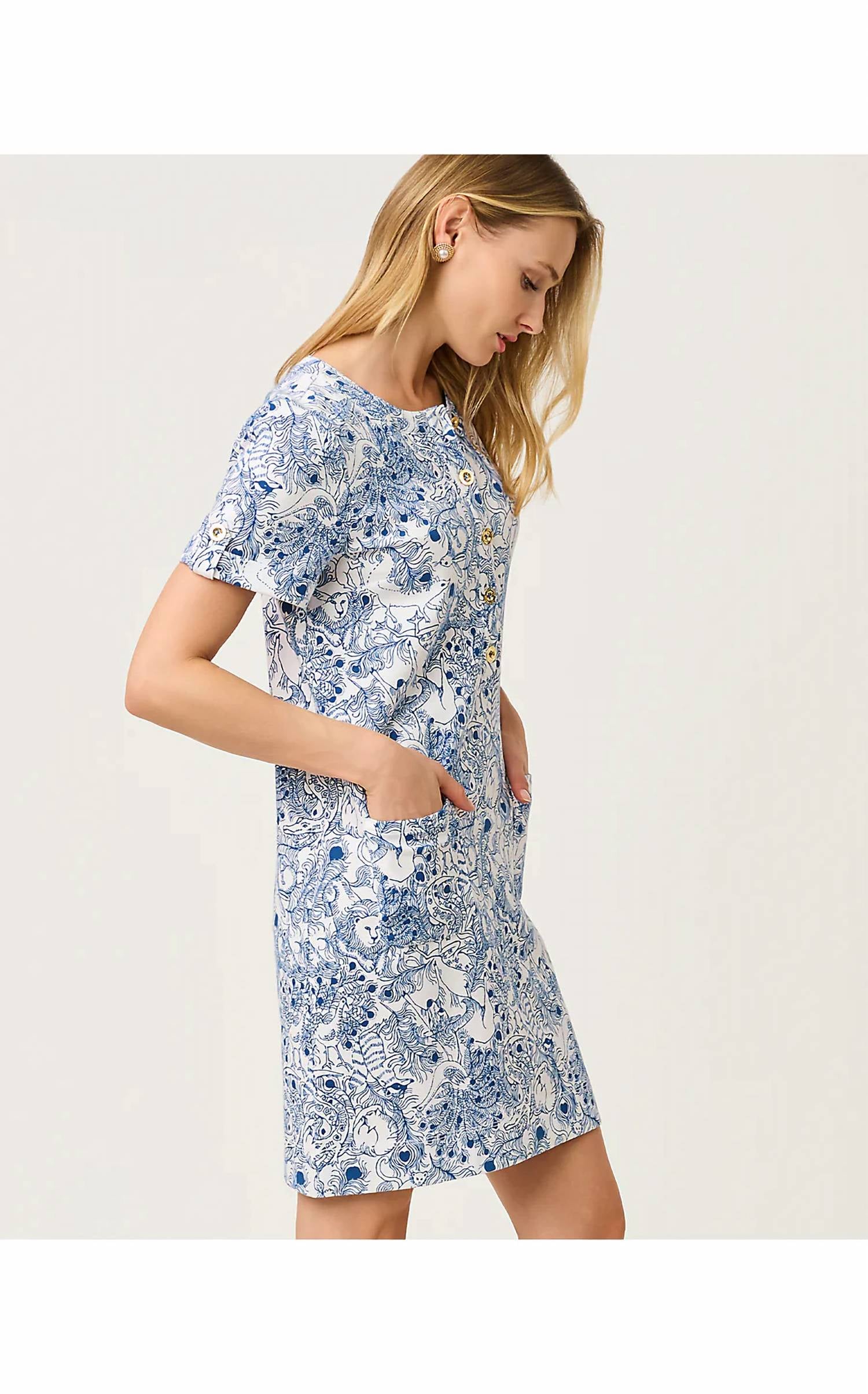 Lilly Pulitzer - Cameron Popover Mini Dress