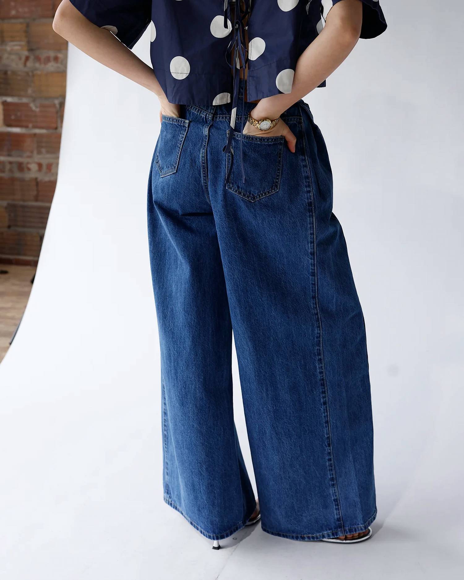 Luvee - Atlas Wide Leg Jean