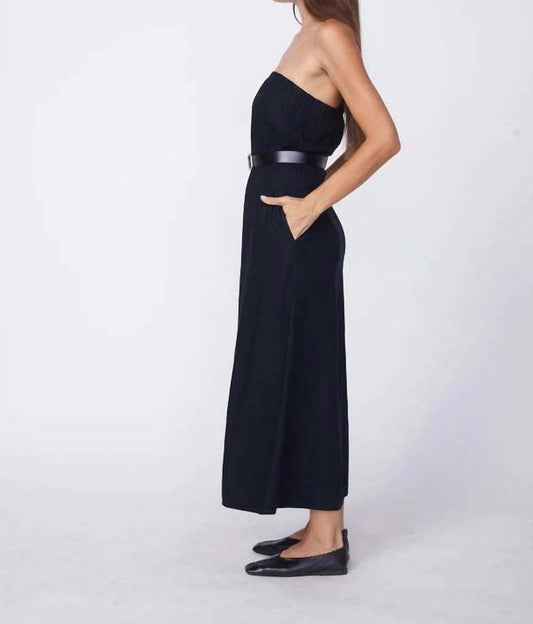 Stateside - Linen Column Maxi Dress
