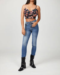 FLORAL CROP TOP