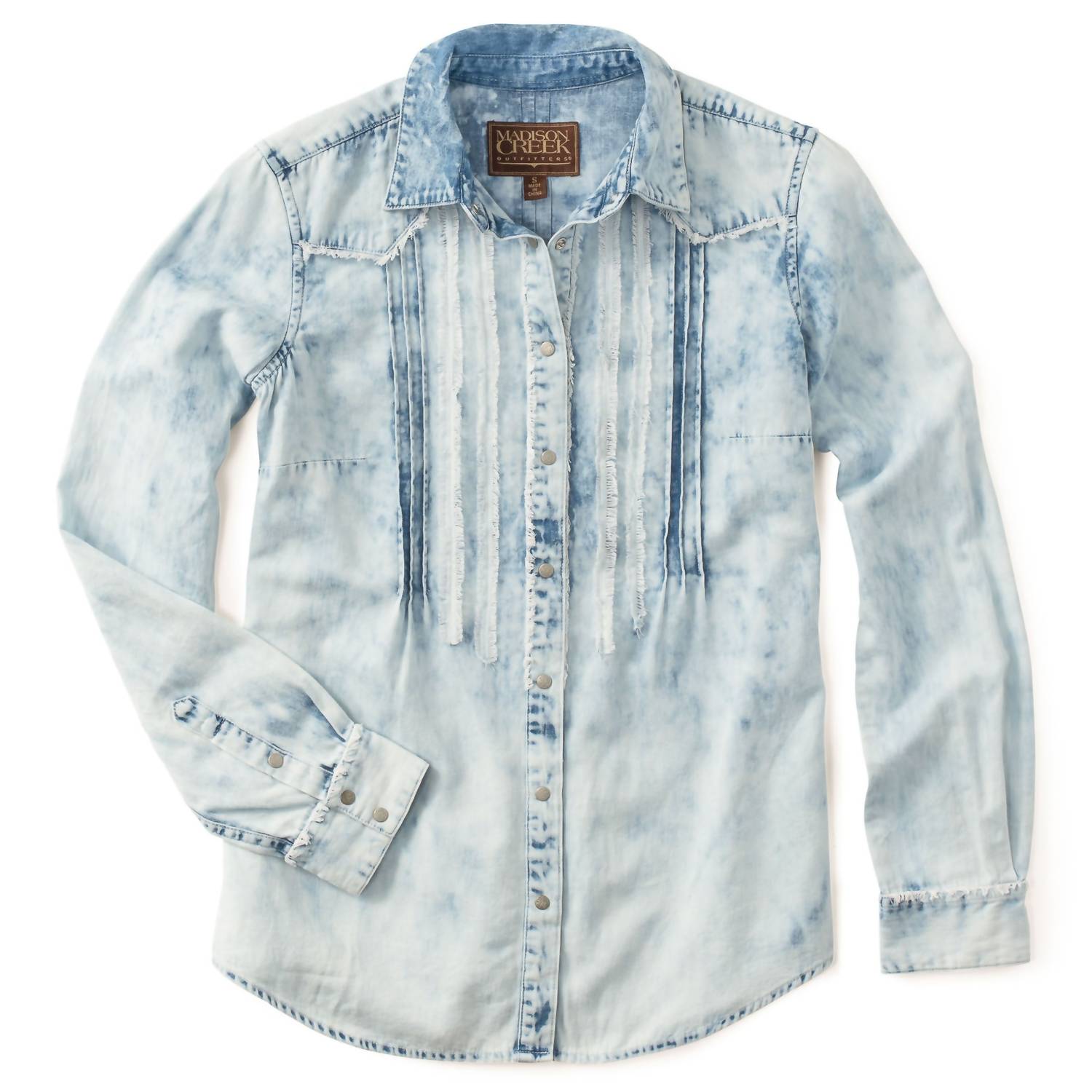 Madison Creek Outfitters Jessie Button Shirt in chambray - women's shirt - view 4