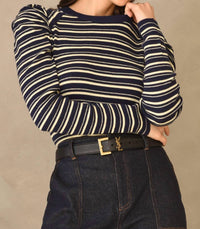 Greylin - Wally Stripe Knit Top