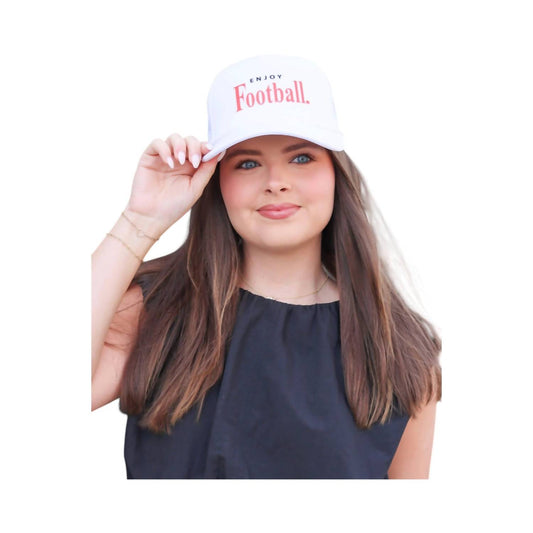 Distressed Vintage Couture - Enjoy Football Hat