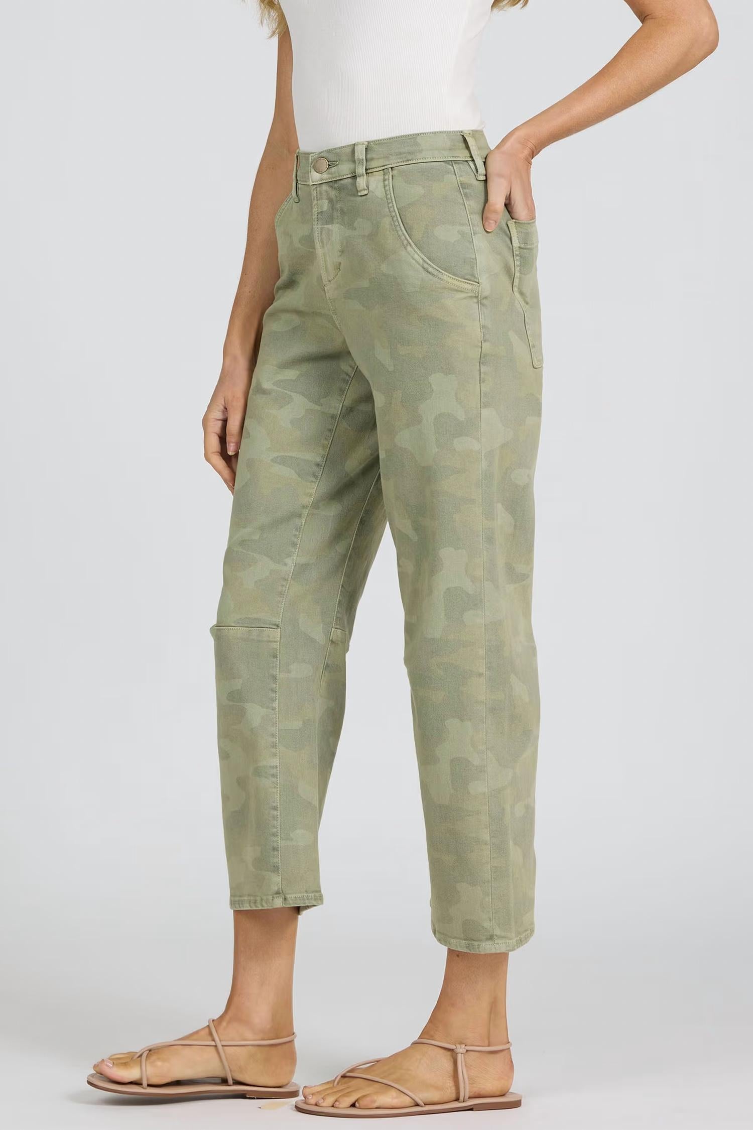 Dear John Denim - Lasso High Rise Cropped Jeans