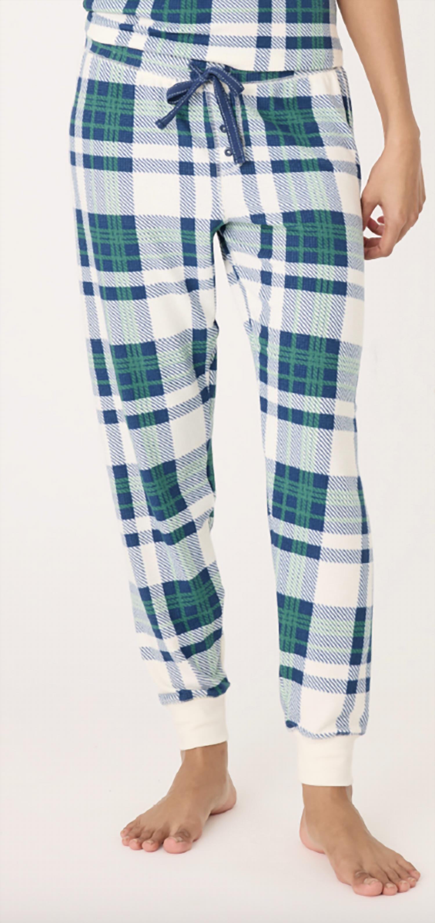 PJ Salvage Jammie Cozy Life Lounge Pant in natural - women's pants