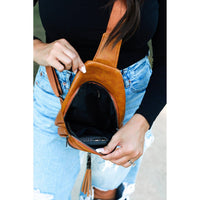 Julia Rose - Mindy Vintage Tassel Sling Bag