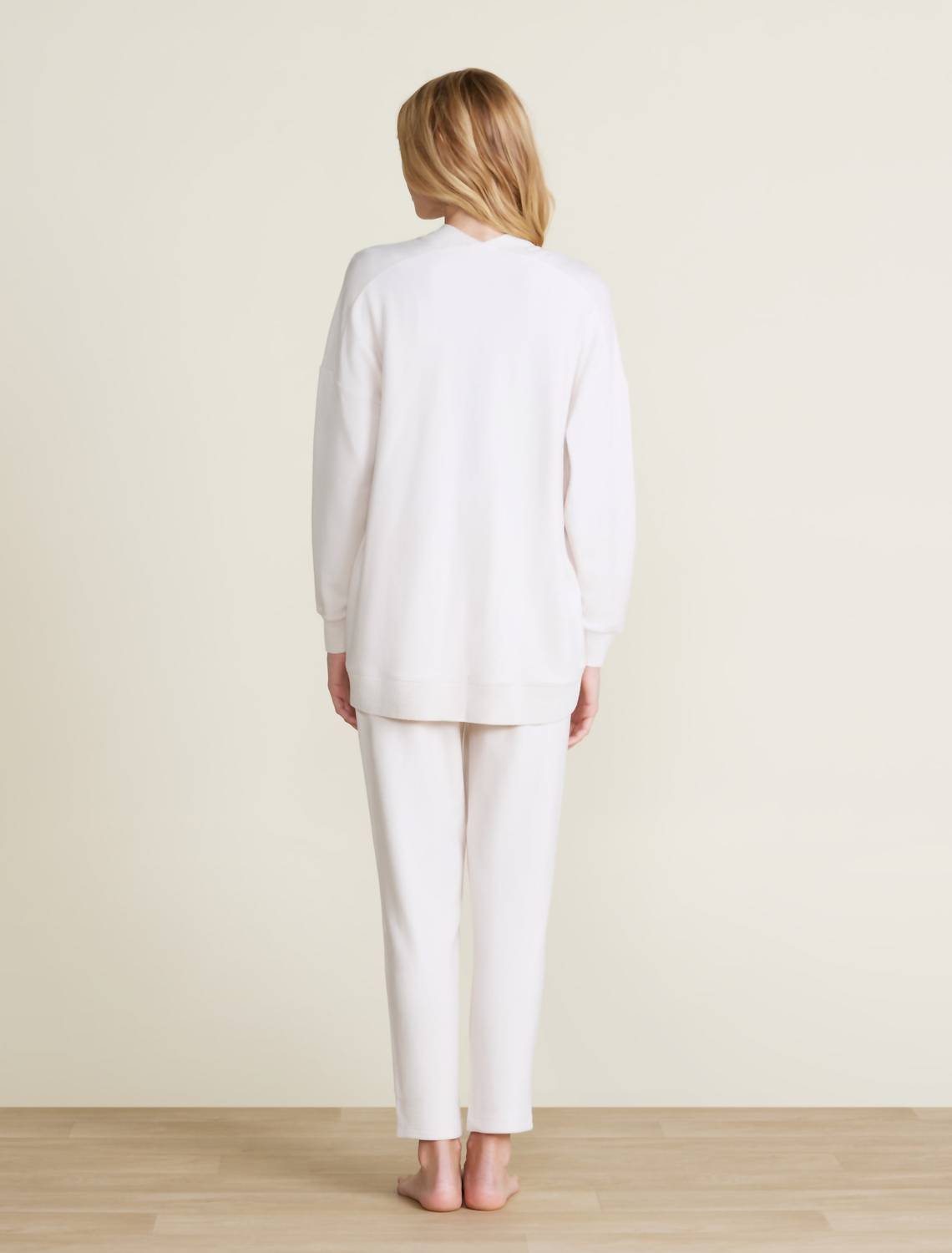 Barefoot Dreams - Malibu Collection Brushed Fleece Mix Cardigan
