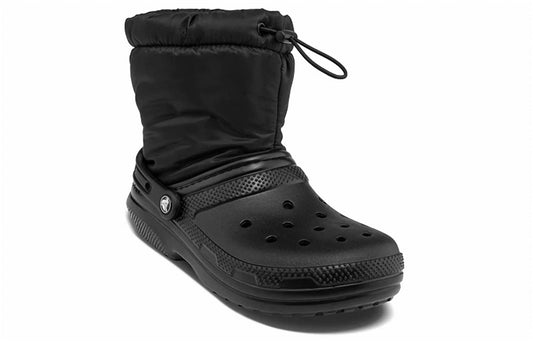 Crocs - men's classic lined puff boots