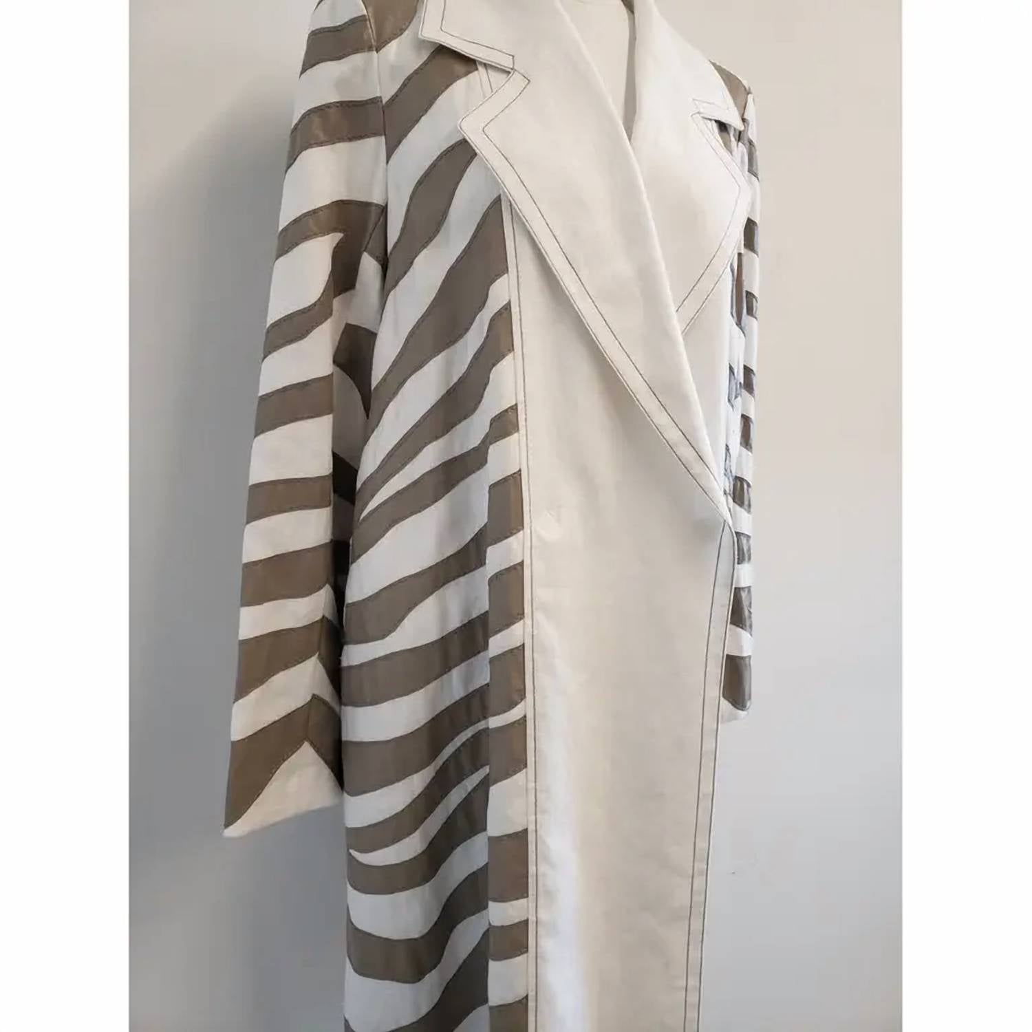 Lafayette 148 - Women's Leather Coat