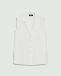 Theory - Camp Collar Top
