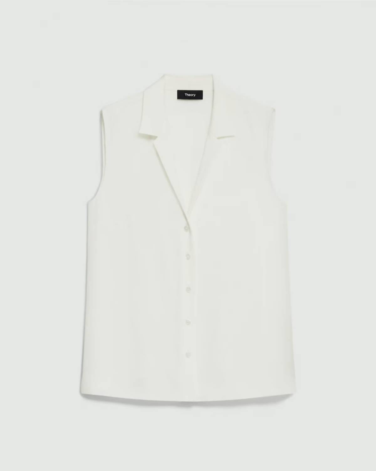 Theory - Camp Collar Top