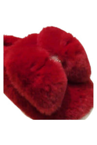 Bamboo - Women's Big Fluffy Fun Bow Slippers