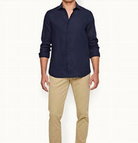 Orlebar Brown - Giles Smart Linen Cut Shirt
