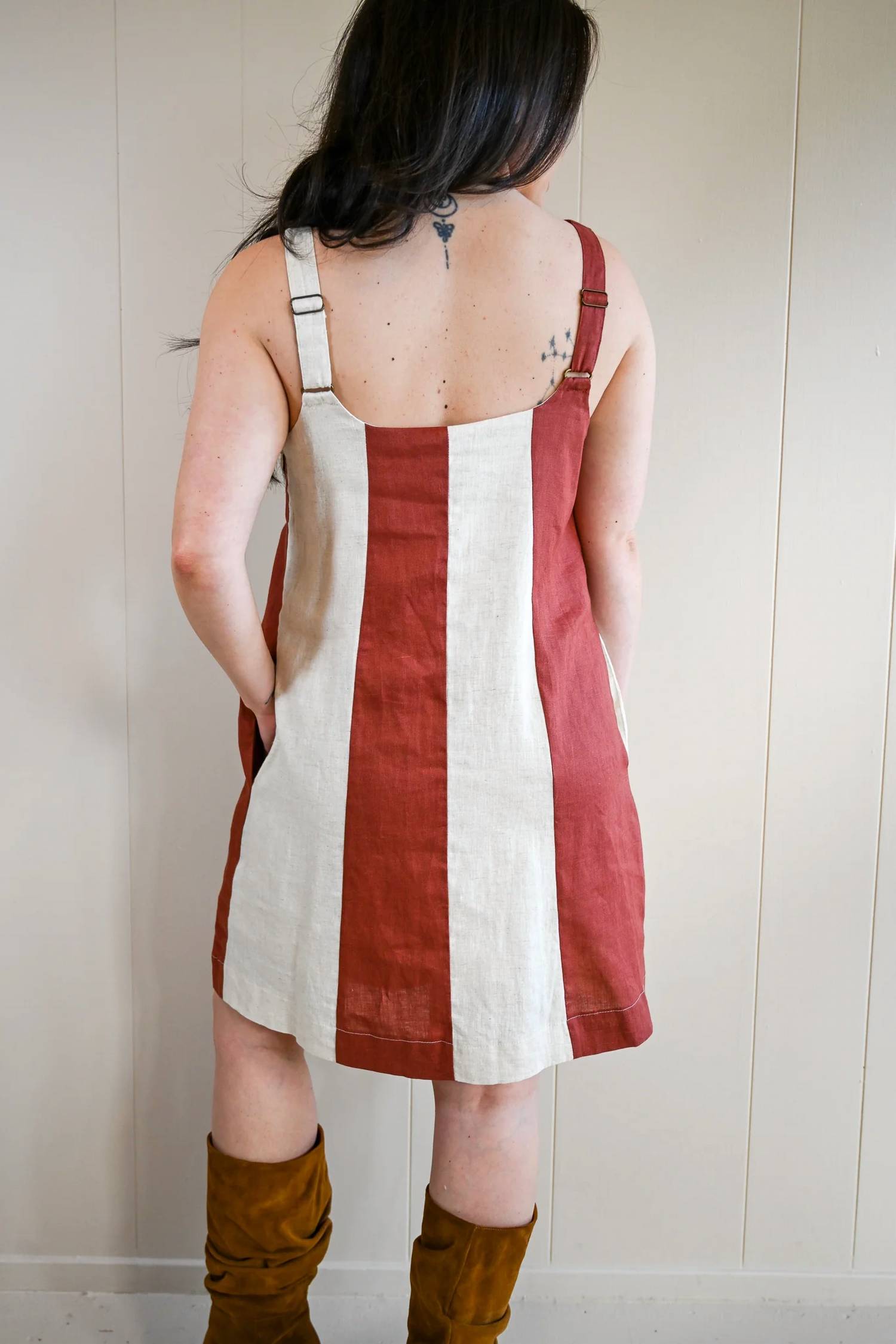Miou Muse - Sea Palm Mini Dress