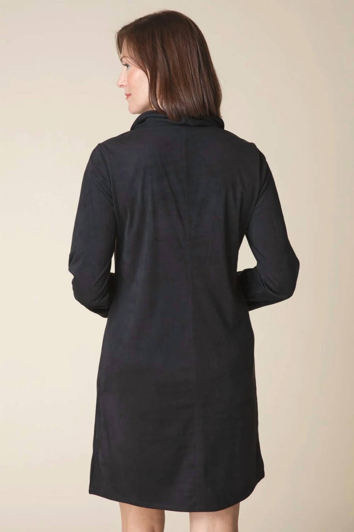 Habitat - Stretch Faux Suede Easy Pocket Dress