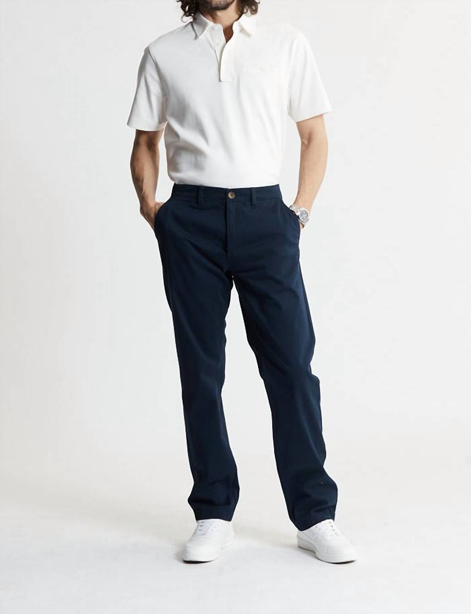 Jachs New York - Bowie Stretch Sateen Chino Pants