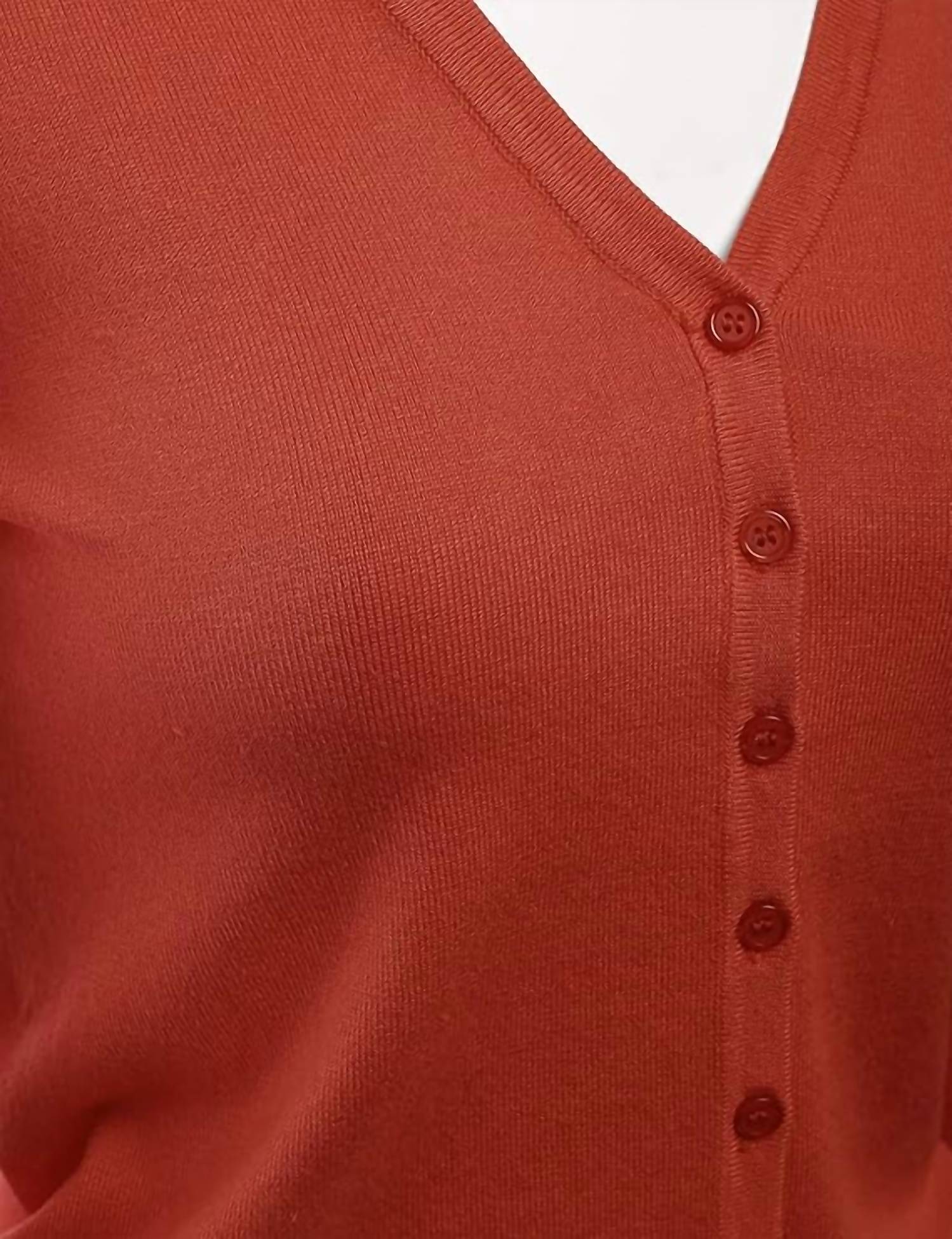 Made By Johnny - Women's Classic V Neck Cardigan
