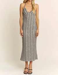 Elevator Disco - Women's Moonlight Sinatra Midi Dress