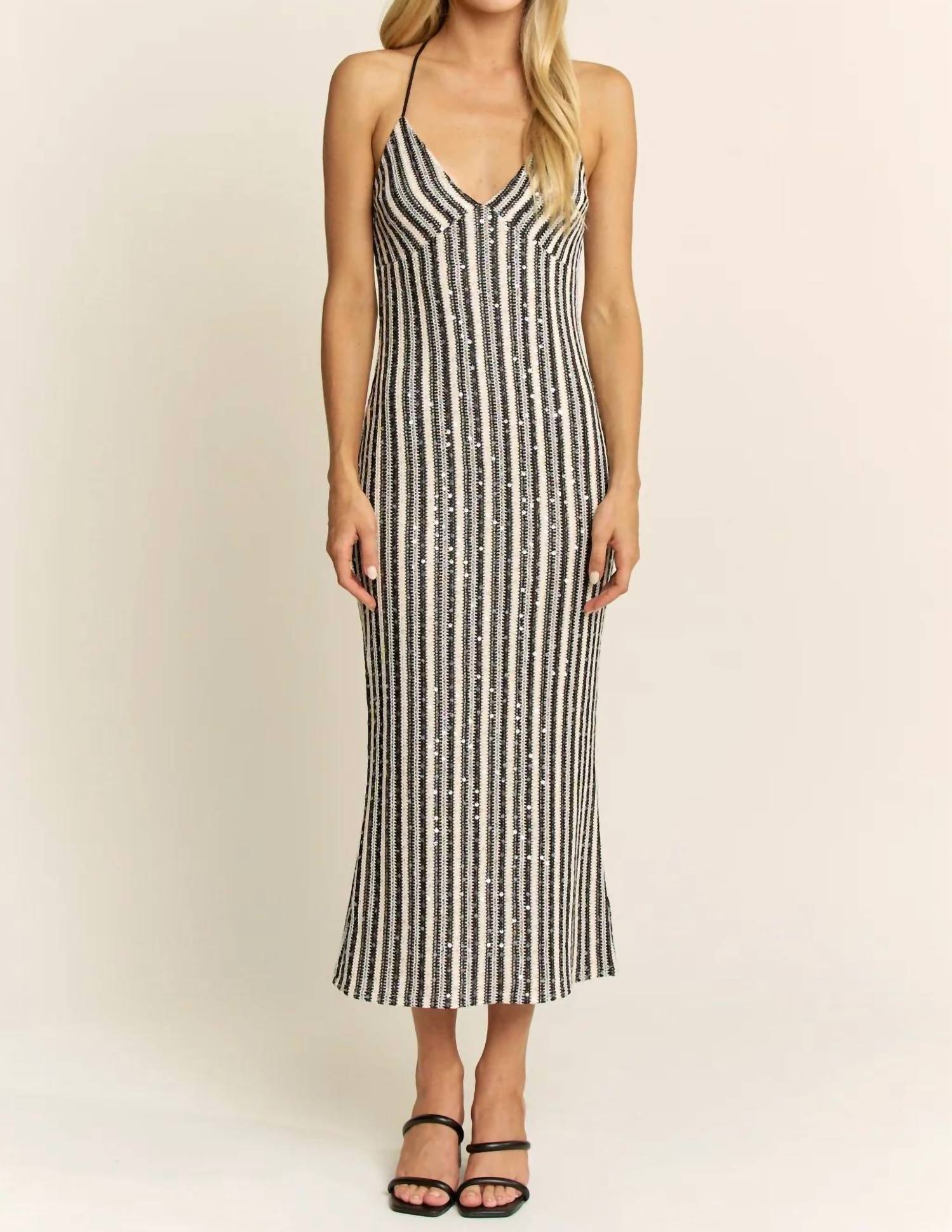 Elevator Disco - Women's Moonlight Sinatra Midi Dress