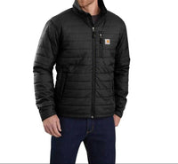 carhartt Rain Defender Gilliam Insulated Jacket in black - men's jacket