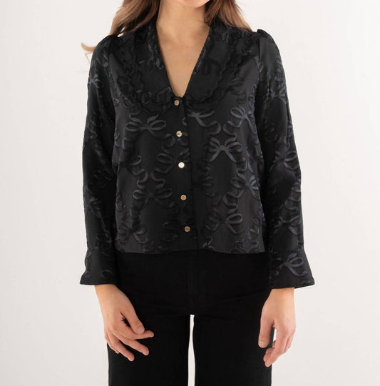 Emily Mccarthy - Cameron Pleated Cuff Top