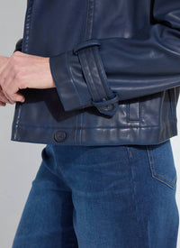 Lysse - Cropped Leather Jacket