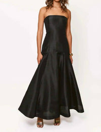 Hutch - Maria Strapless Dramatic Flared Mermaid Gown