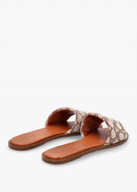 Coach - Women's Holly Signature Textile Jacquard Sandal