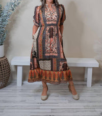 Polagram - Sigourney Patchwork Dress