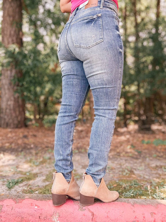 Judy Blue - Charlotte High Waisted Skinny Denim Jeans