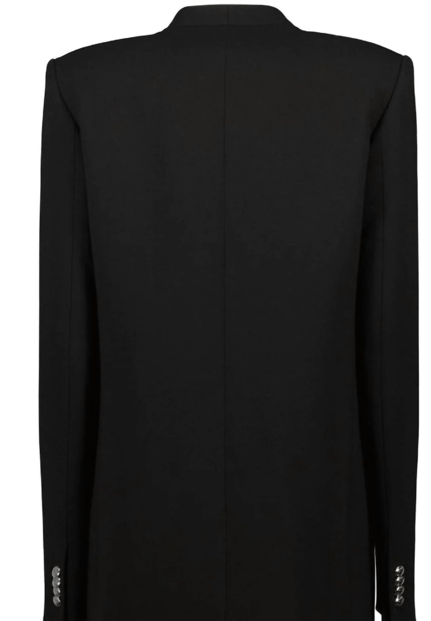 Khaite Elona Jacket in black - women's jacket - alternate view