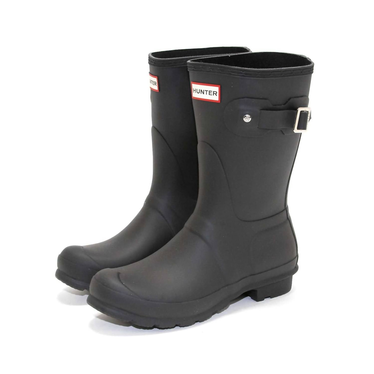 HUNTER Women's Original Short Rain Boots in black 1 - women's shoe