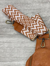 Zenana - Women's Vegan Leather Sling Crossbody Bag