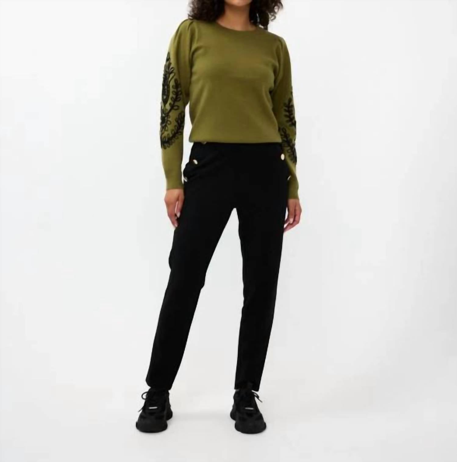 Esqualo - Sanne Tape Embroidery Sweater