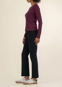 Kut From The Kloth - Noelie Scoop Neck Long Sleeve Tee